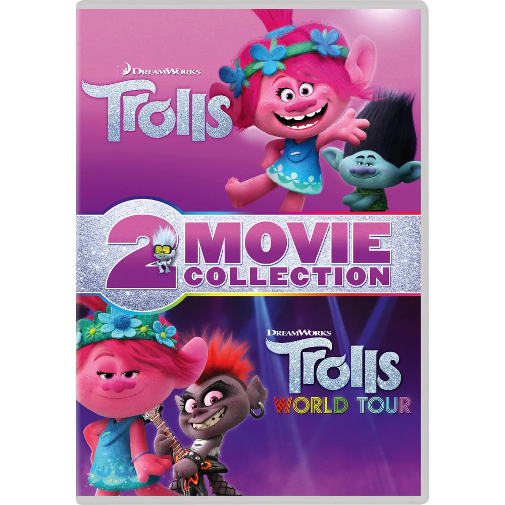 Trolls & Trolls World Tour Double Pack (DVD) Afbeelding 1