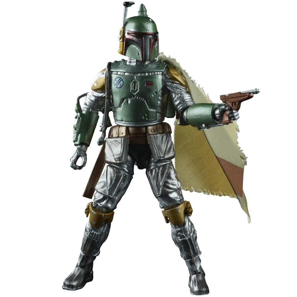 Hasbro Star Wars De Zwarte Serie Gecarboniseerd Metallic Boba Fett Actiefiguur Afbeelding 1