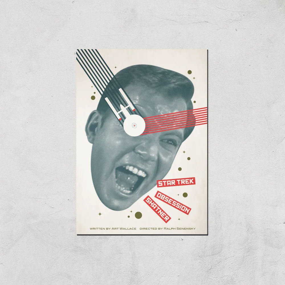 Obsession Shatner Giclee - A4 - Print Only Afbeelding 1