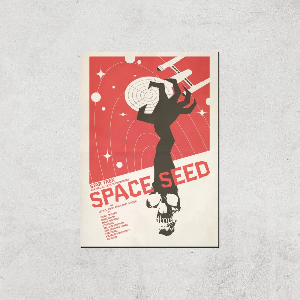 Space Seed Giclee - A4 - Print Only Afbeelding 1