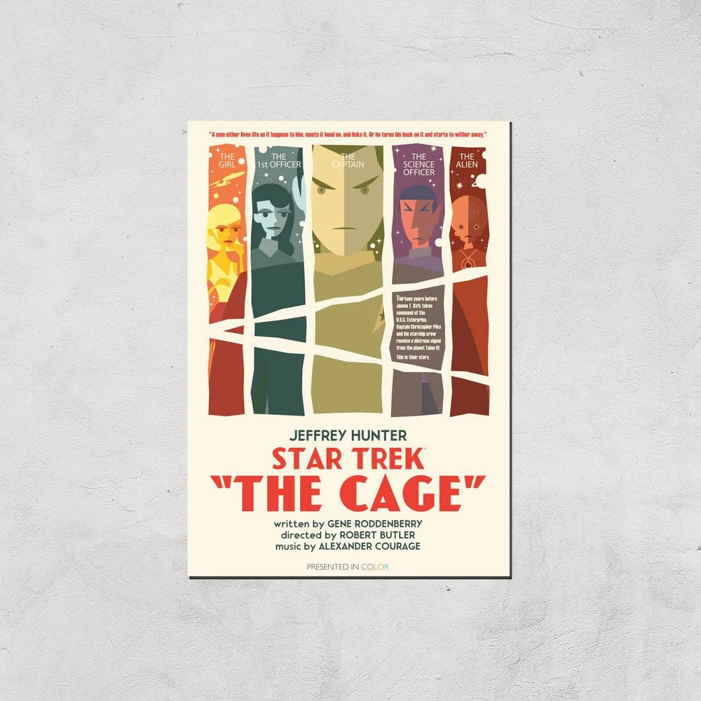 The Cage Giclee - A4 - Print Only Afbeelding 1