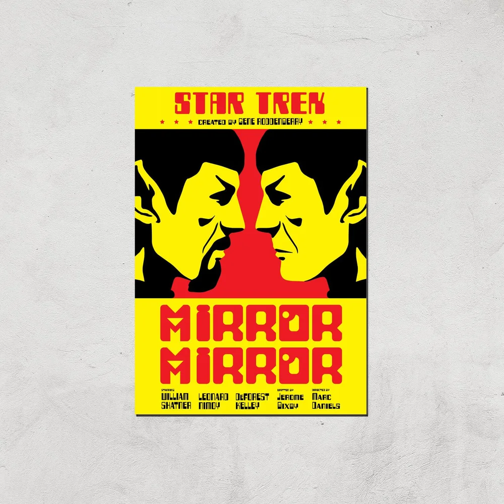 Mirror Mirror Giclee - A4 - Print Only Afbeelding 1