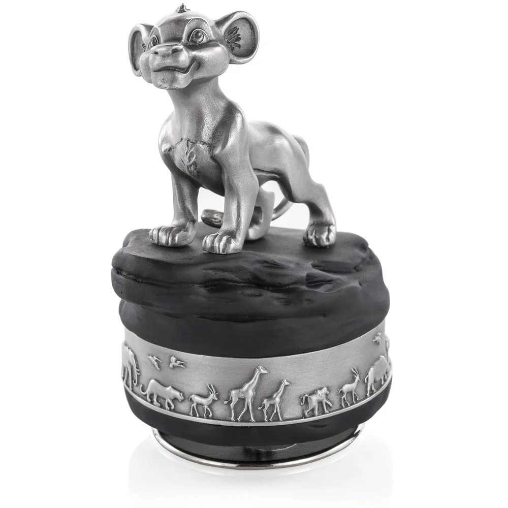 Royal Selangor Disney Lion King - Simba Tinnen Beeldje Afbeelding 1