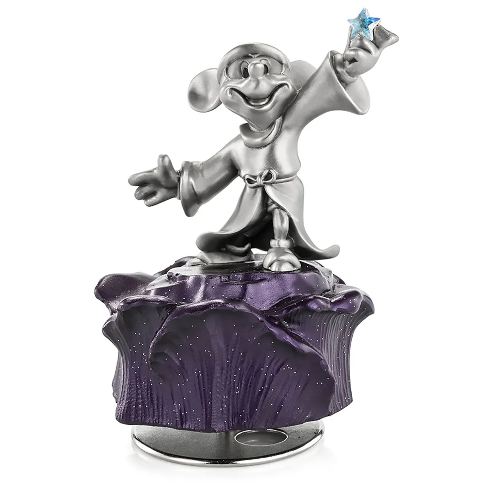 Disney Sorceror Mickey Tinnen Beeldje - Limited Edition Afbeelding 1