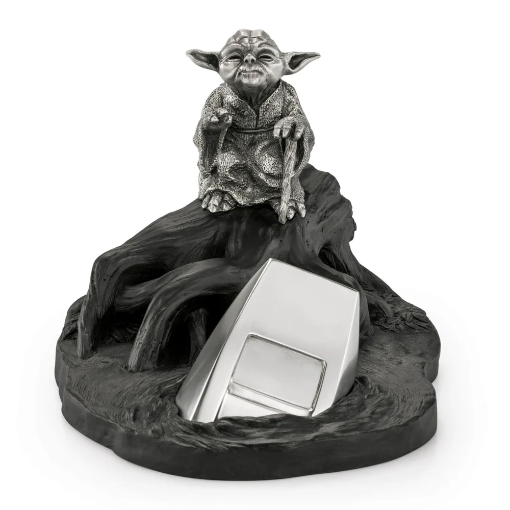 Royal Selangor Star Wars Yoda Tinnen Beeldje - Limited Edition van 999 Afbeelding 1
