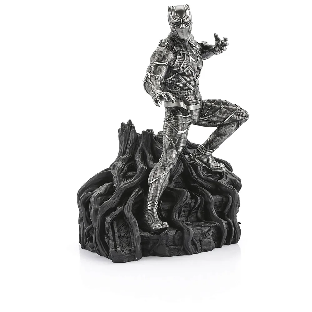 Royal Selangor Marvel Black Panther Pewter Figurine - Limited Edition Afbeelding 1