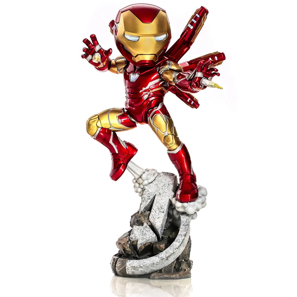 Iron Studios Marvel Avengers Endgame Mini Co. PVC Figuur Iron Man 20 cm Afbeelding 1