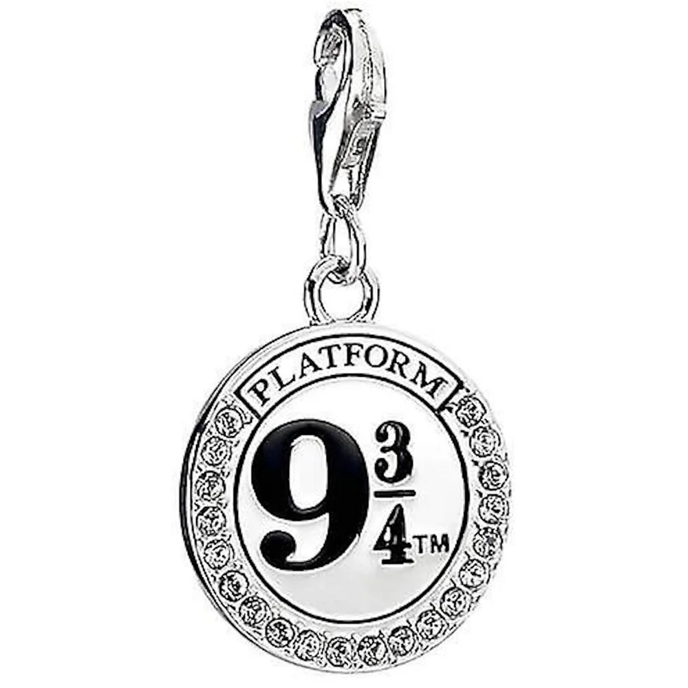 Harry Potter Sterling Zilver Platform 9 3/4 Ketting versierd met Swarovski Kristallen Afbeelding 1