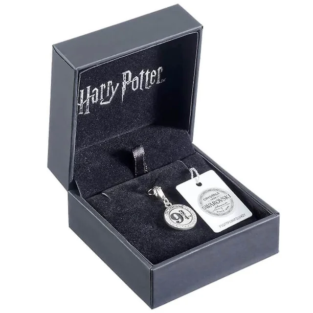 Harry Potter Sterling Zilver Platform 9 3/4 Ketting versierd met Swarovski Kristallen