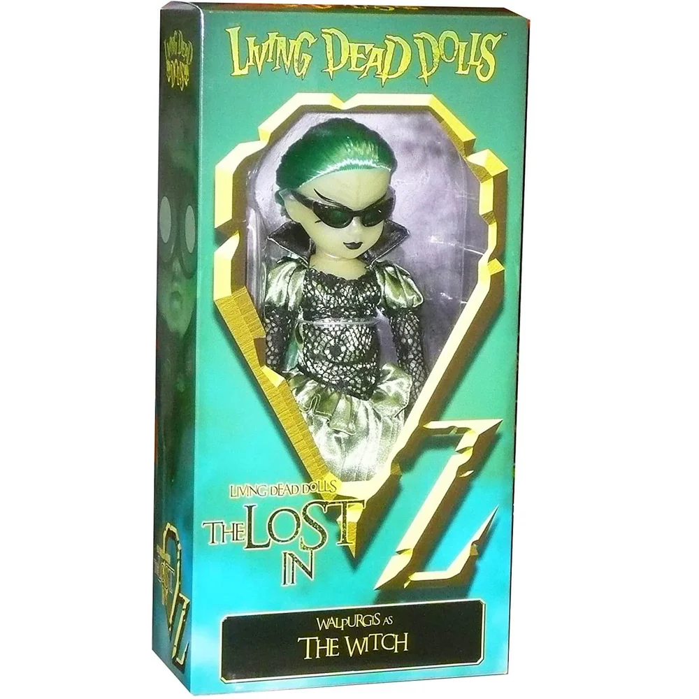 Mezco Living Dead Dolls - The Lost in OZ Exclusive Emerald City Variant - Walpurgis als de heks Afbeelding 1