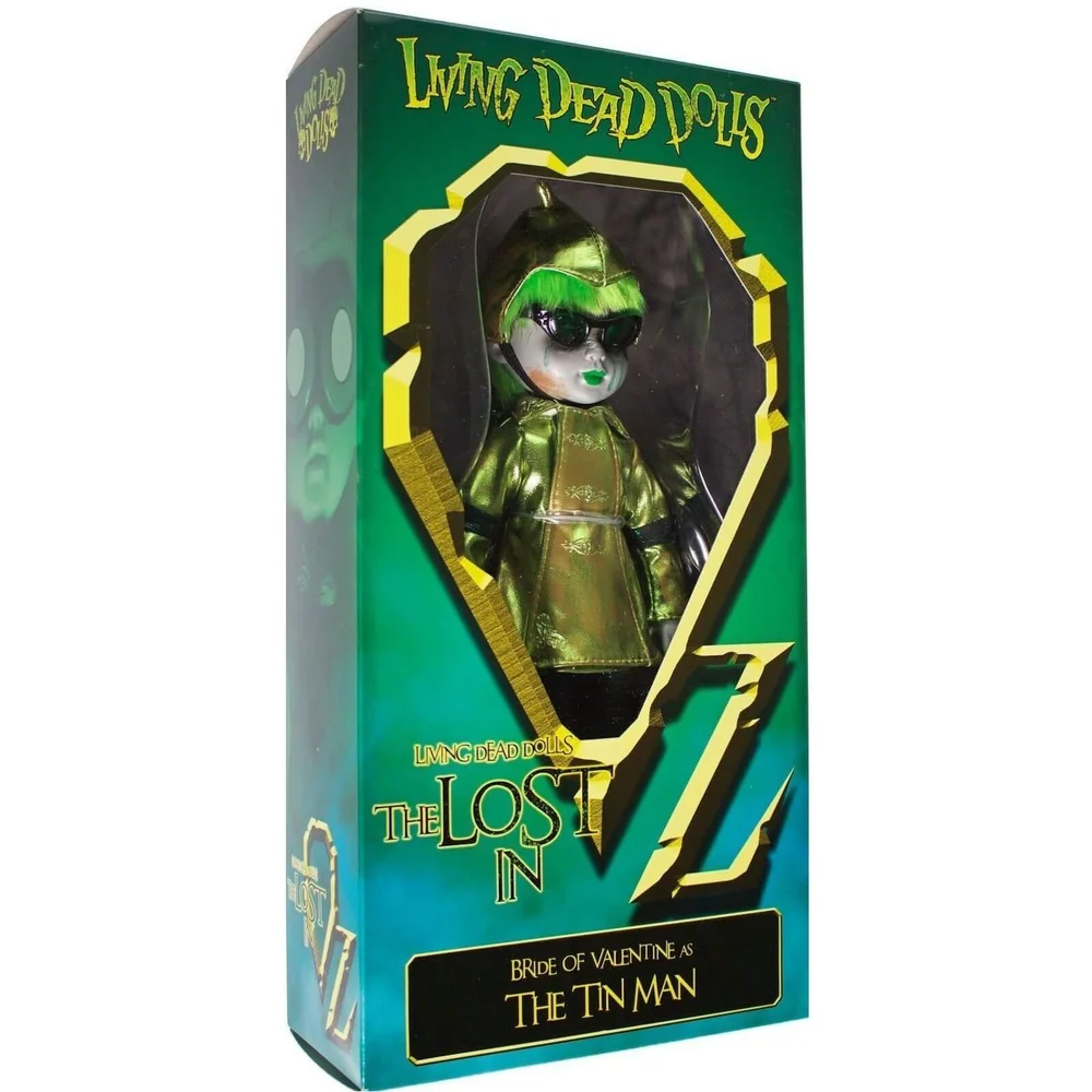 Mezco Living Dead Dolls - The Lost in OZ Exclusief Emerald City Variant - De Blikken Man Afbeelding 1