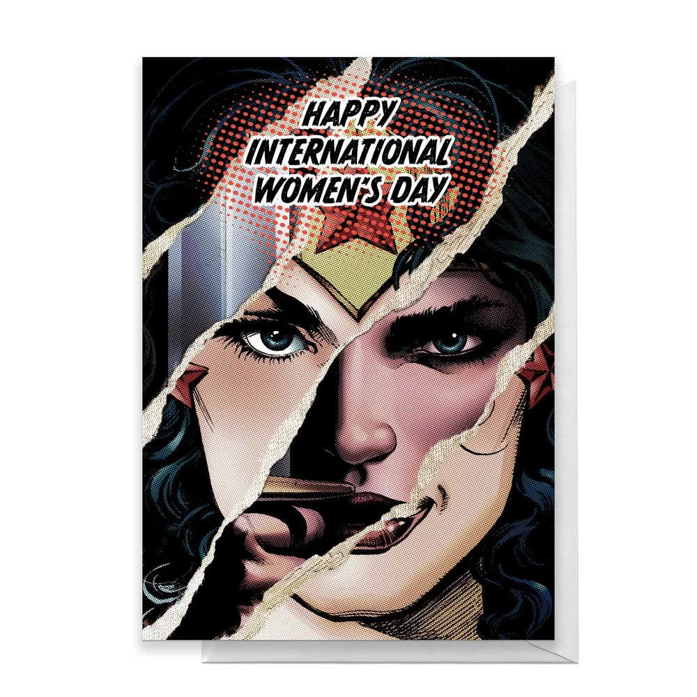 Wonder Woman International Women's Day Greetings Card - Standard Card Afbeelding 1