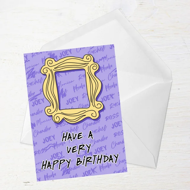 Friends Happy Birthday Greetings Card