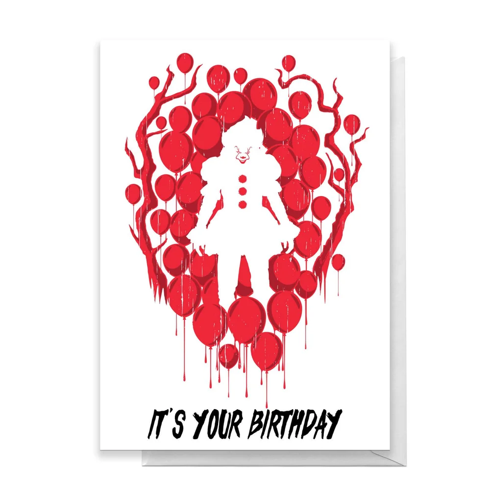 IT Happy Birthday Greetings Card - Standard Card Afbeelding 1
