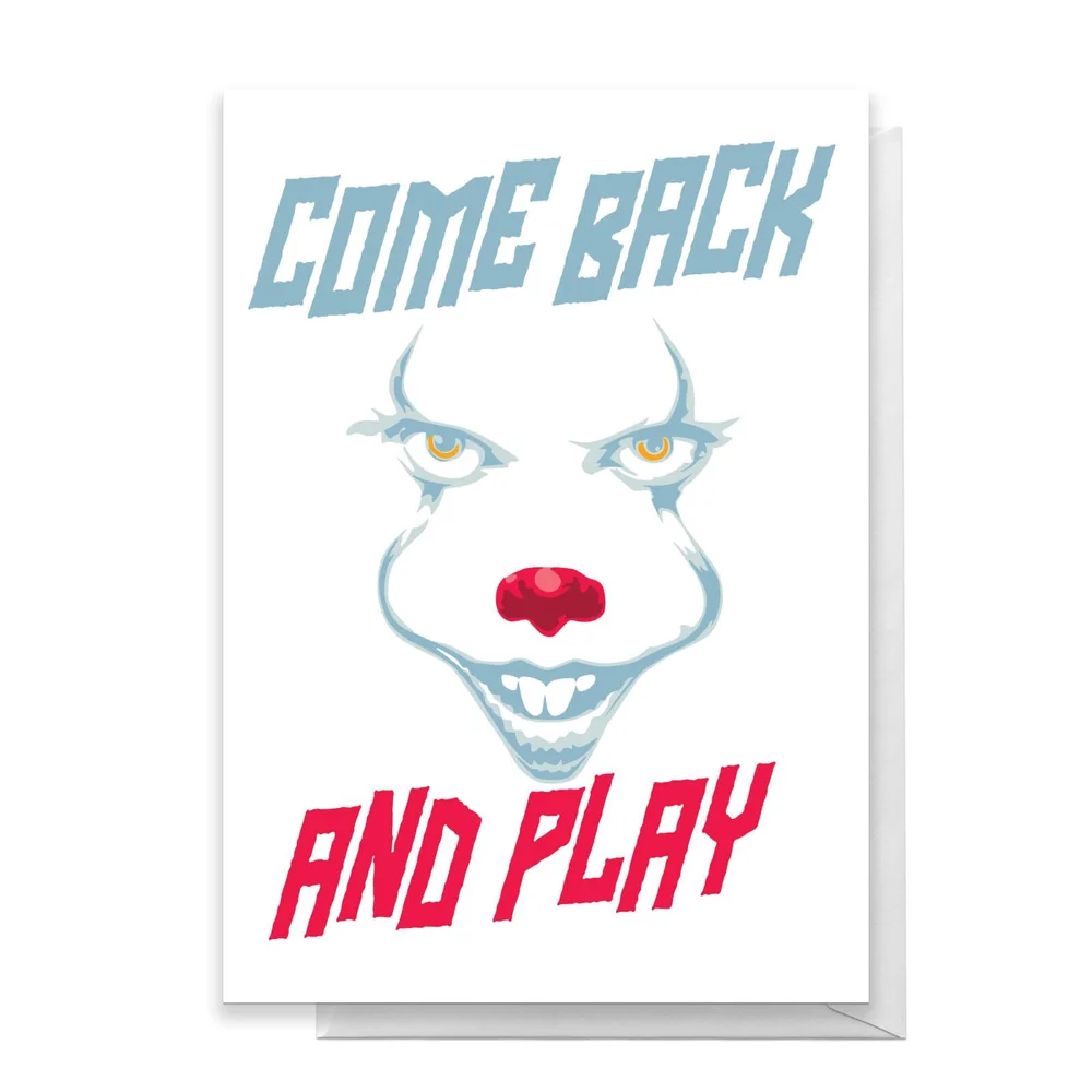 IT Come Back Greetings Card - Standard Card Afbeelding 1
