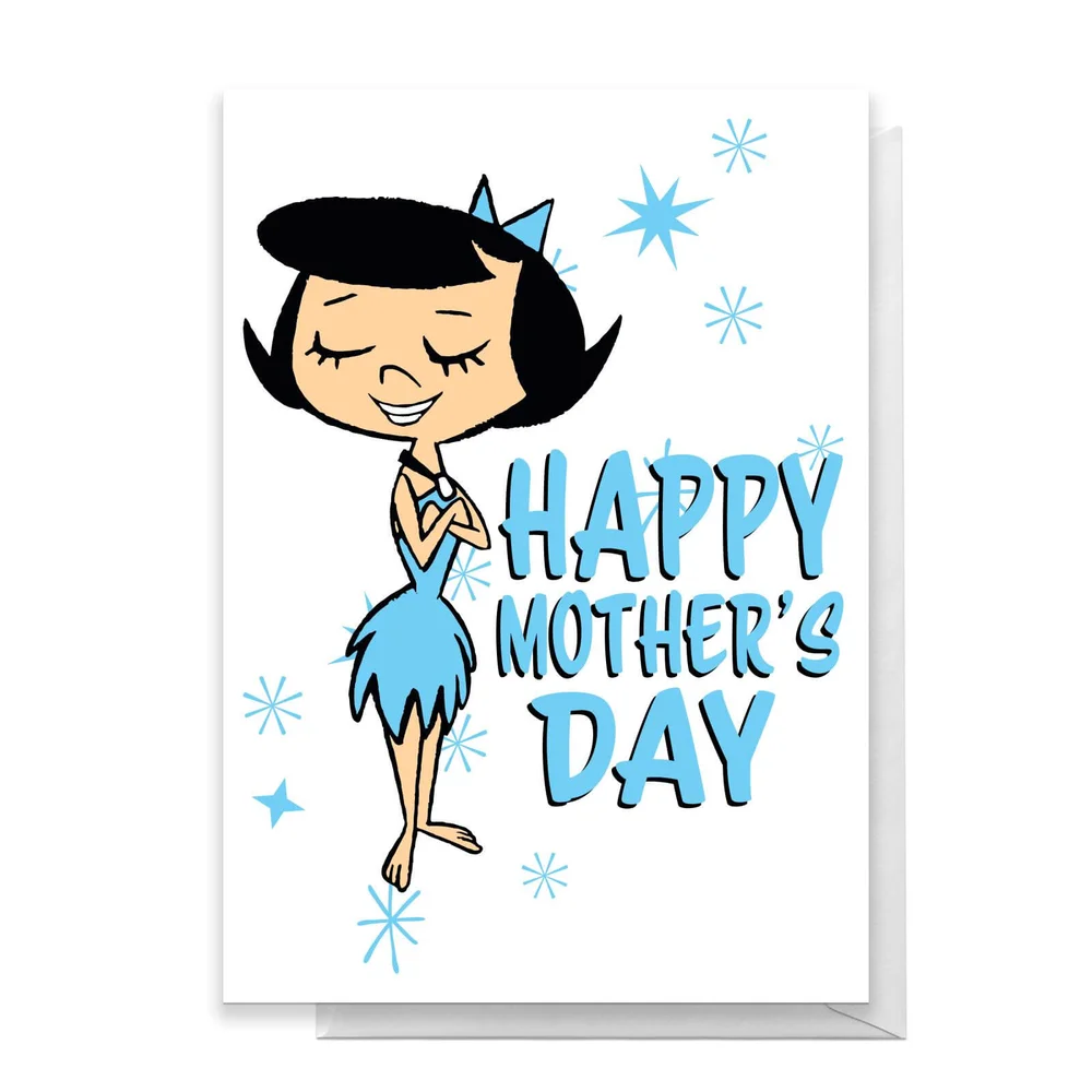 Flintstones Happy Mother's Day Greetings Card - Standard Card Afbeelding 1