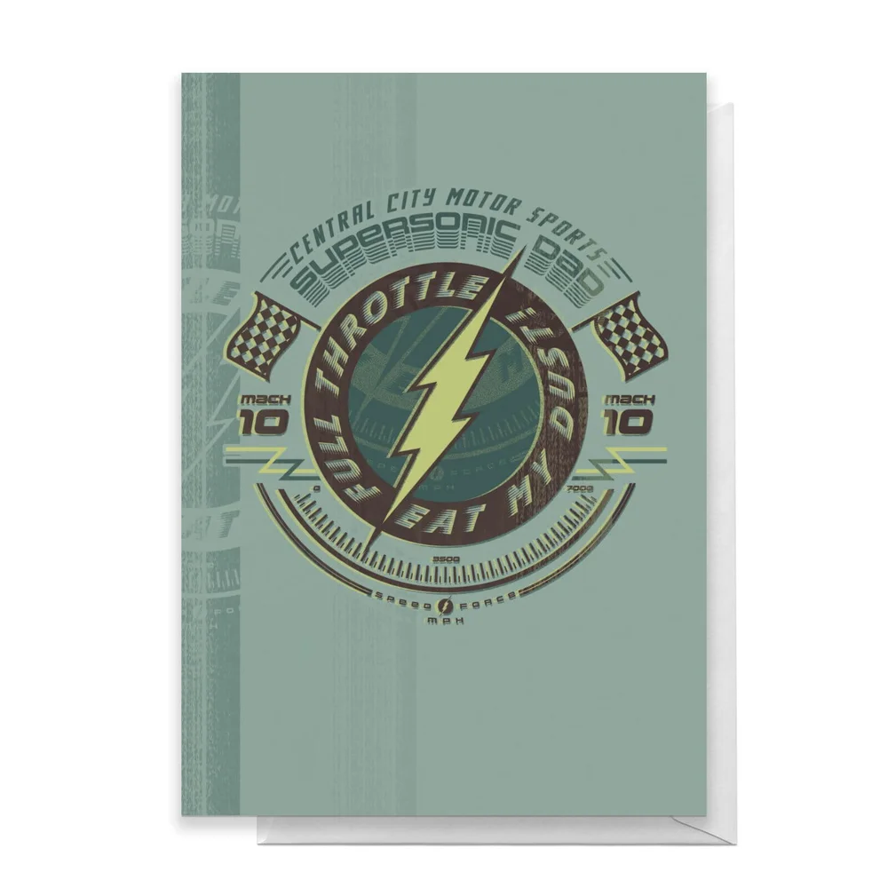 The Flash Father's Day Greetings Card - Standard Card Afbeelding 1