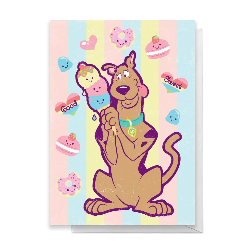 Scooby Doo Greetings Card - Standard Card Afbeelding 1