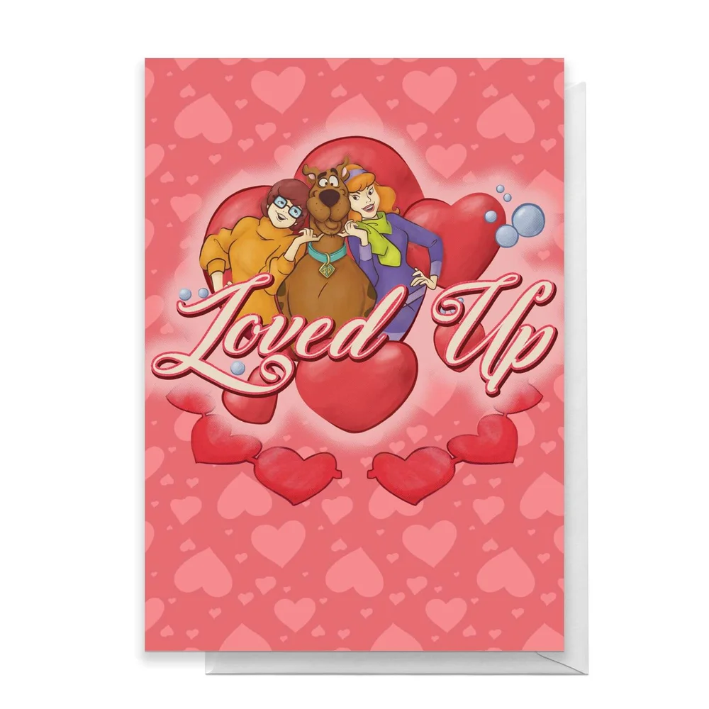 Scooby Doo Valentines Loved Up Greetings Card - Standard Card Afbeelding 1