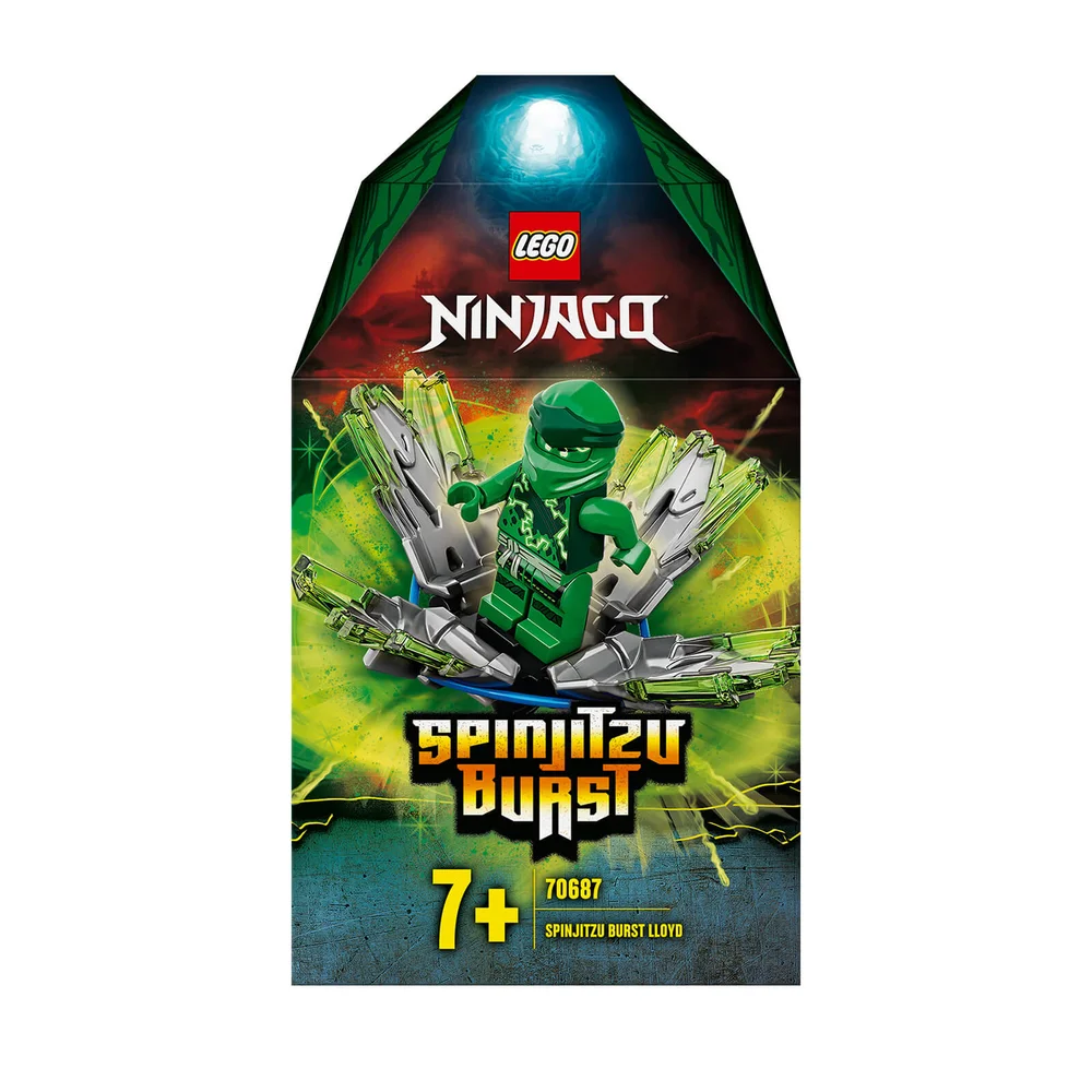 LEGO NINJAGO: Spinjitzu Burst- Lloyd Groene Ninja Spinner (70687) Afbeelding 1