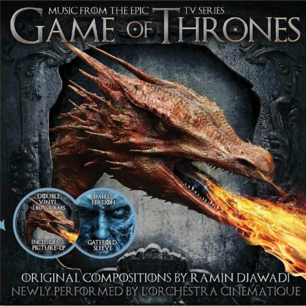 Game Of Thrones - Music From The TV Series Volume 1 Double Picture Disc LP Afbeelding 1