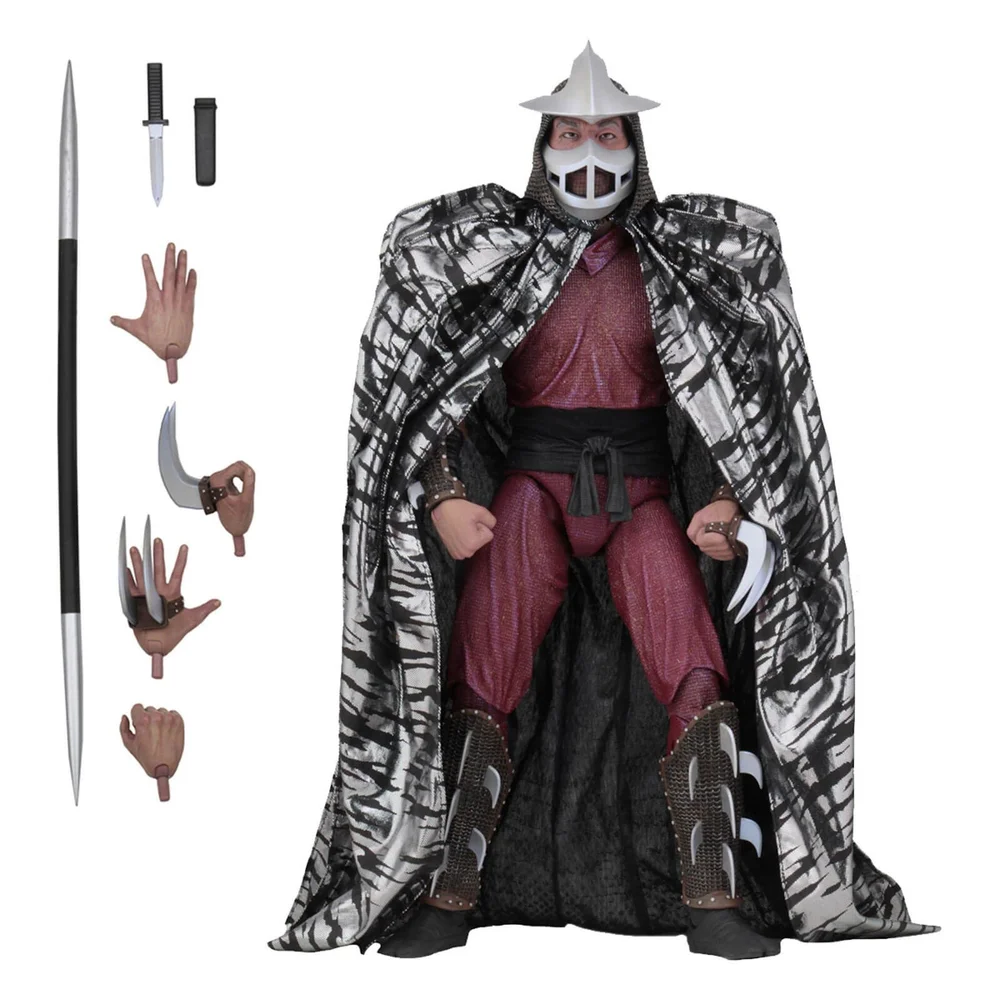 NECA Teenage Mutant Ninja Turtles 17,5 cm Schaal Actiefiguur - Shredder Afbeelding 1