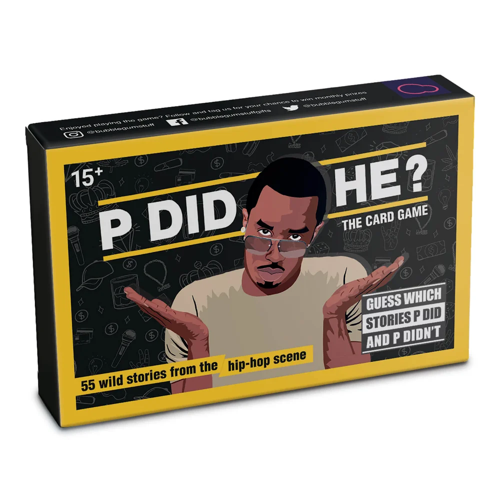 P Did He Card Game Afbeelding 1