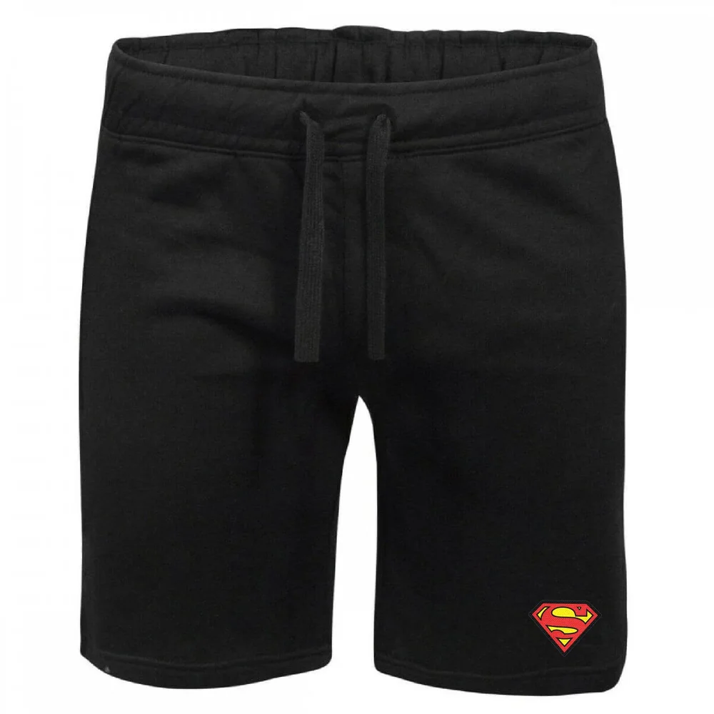 DC Superman Unisex Jogger Shorts - Black - S Afbeelding 1
