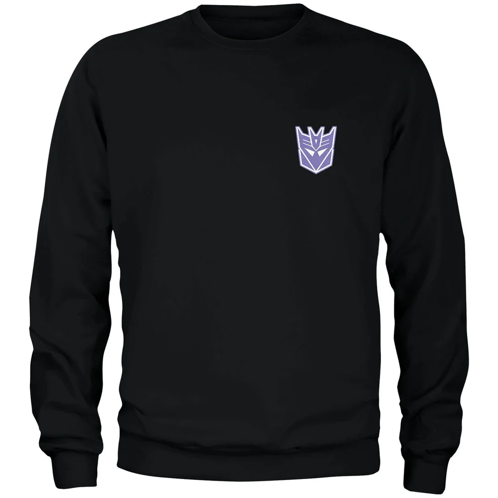 Transformers Decepticons Unisex Sweatshirt - Black - S Afbeelding 1