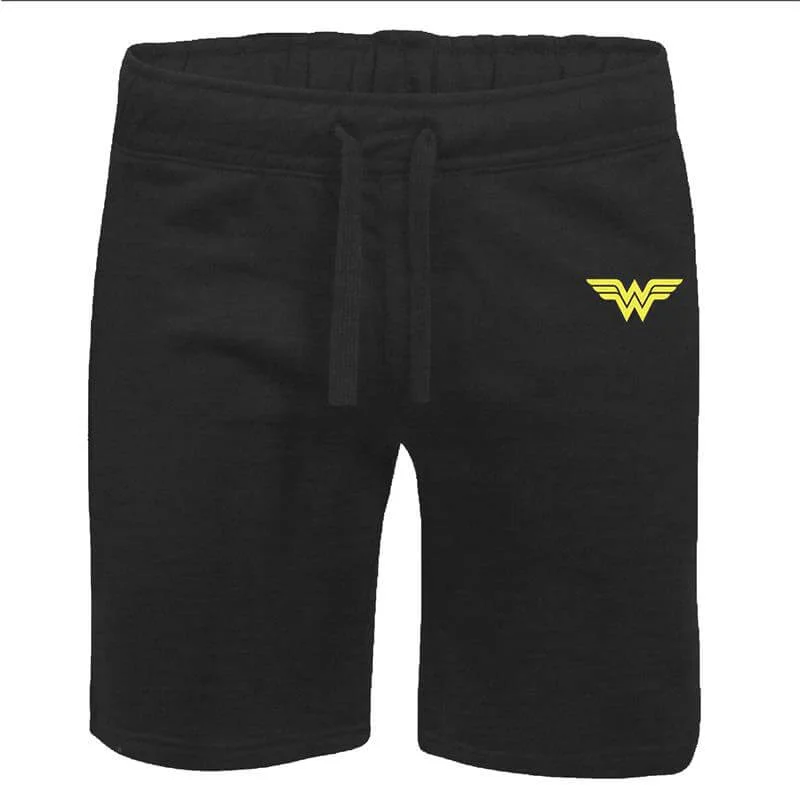 DC Wonder Woman Unisex Jogger Shorts - Black - S Afbeelding 1