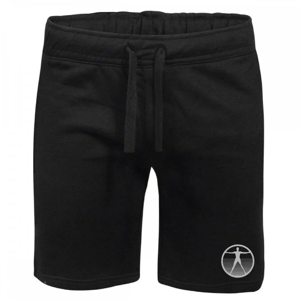 Westworld Logo Embroidered Unisex Jogger Shorts - Black - S Afbeelding 1