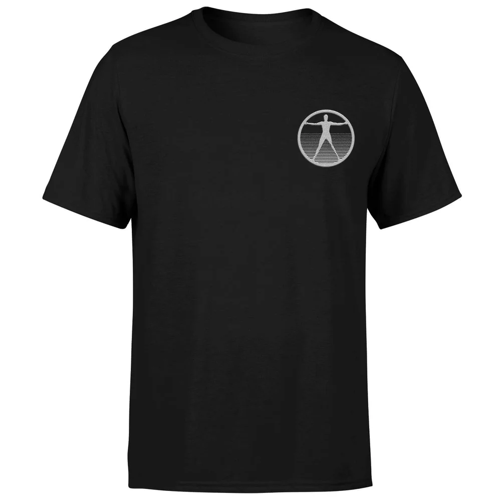 Westworld Logo Embroidered Unisex T-Shirt - Black - S Afbeelding 1