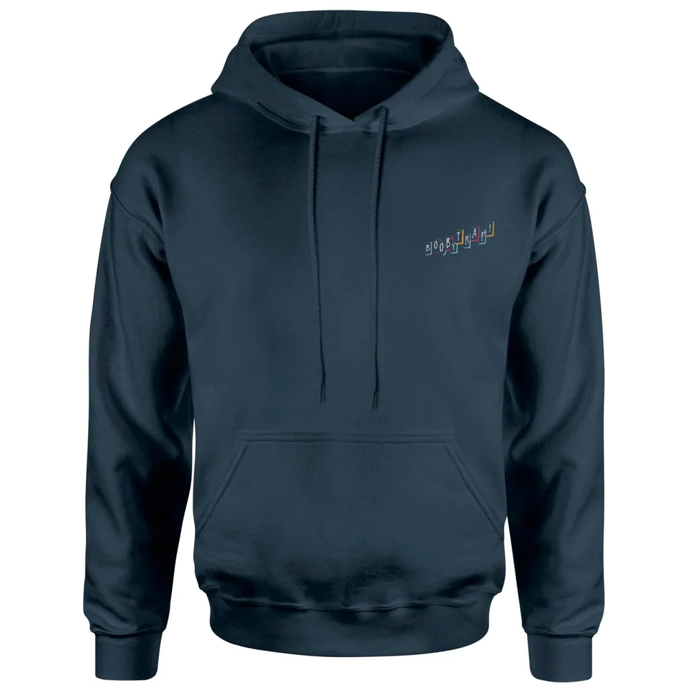 DC Birds of Prey Boobytrap Embroidered Unisex Hoodie - Navy - S Afbeelding 1