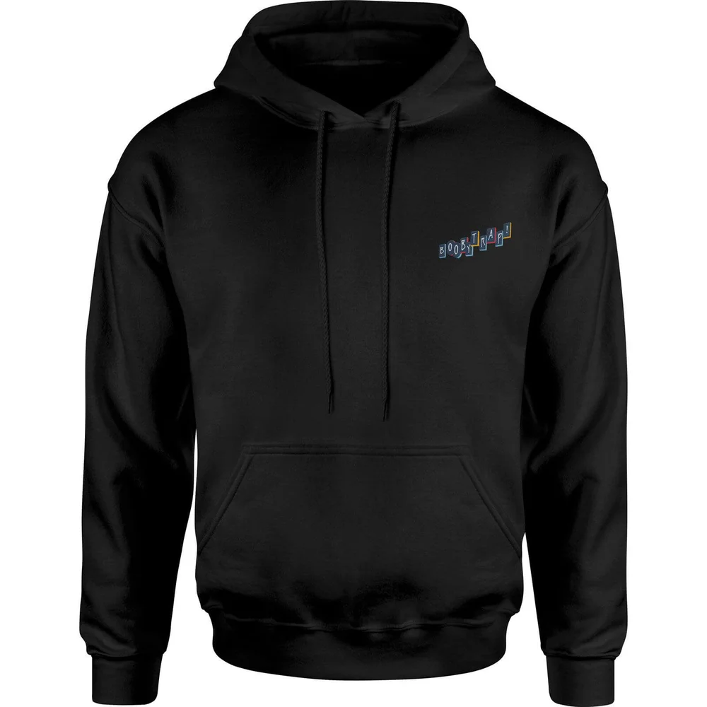 Birds of Prey Boobytrap Embroidered Unisex Hoodie - Black - S Afbeelding 1