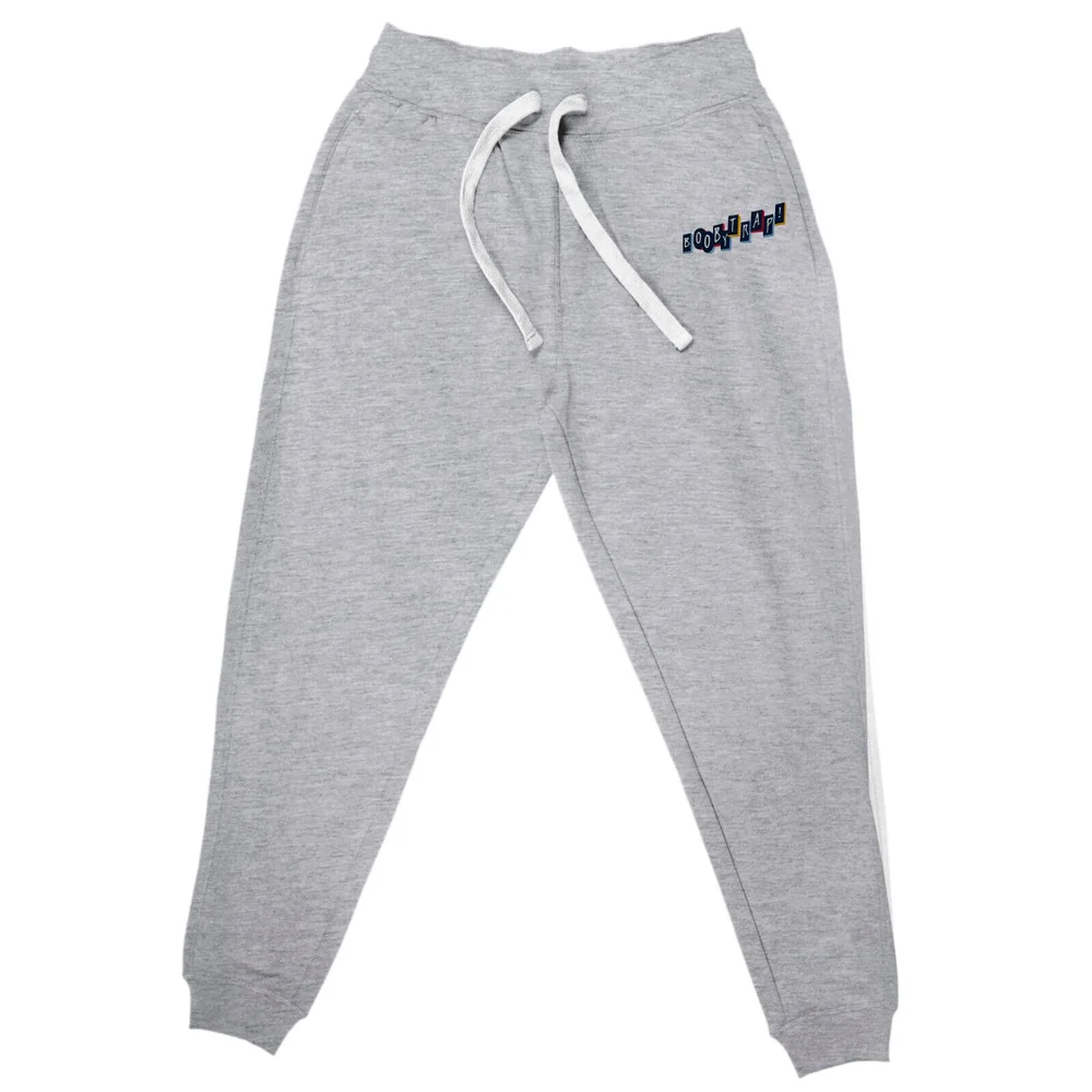 DC Birds of Prey Boobytrap Embroidered Unisex Joggers - Grey - S Afbeelding 1