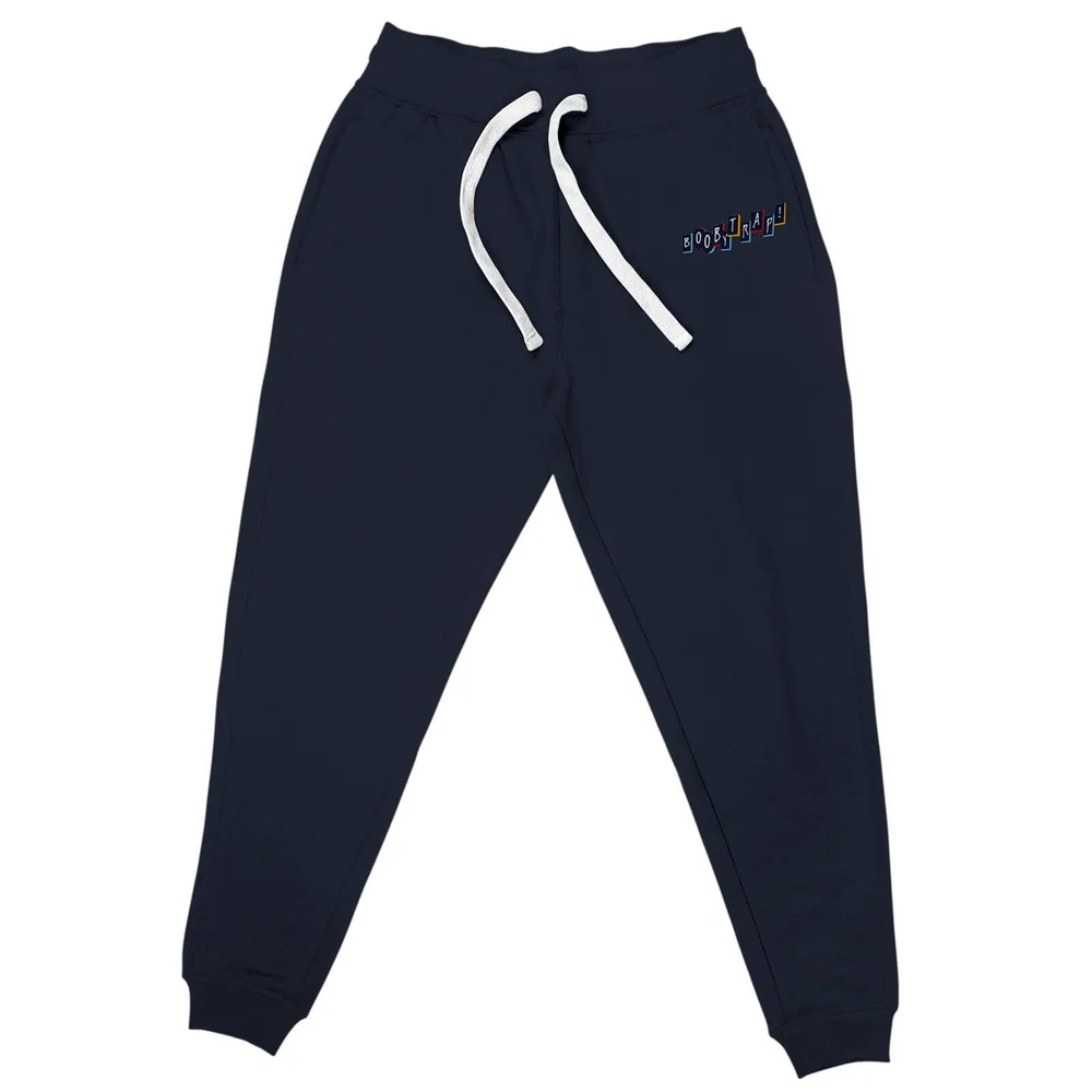 DC Birds of Prey Boobytrap Embroidered Unisex Joggers - Navy - S Afbeelding 1