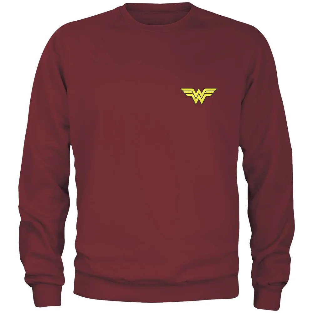 DC Wonder Woman Unisex Sweatshirt - Burgundy - S Afbeelding 1