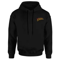 DC Superman Embroidered Unisex Hoodie - Black