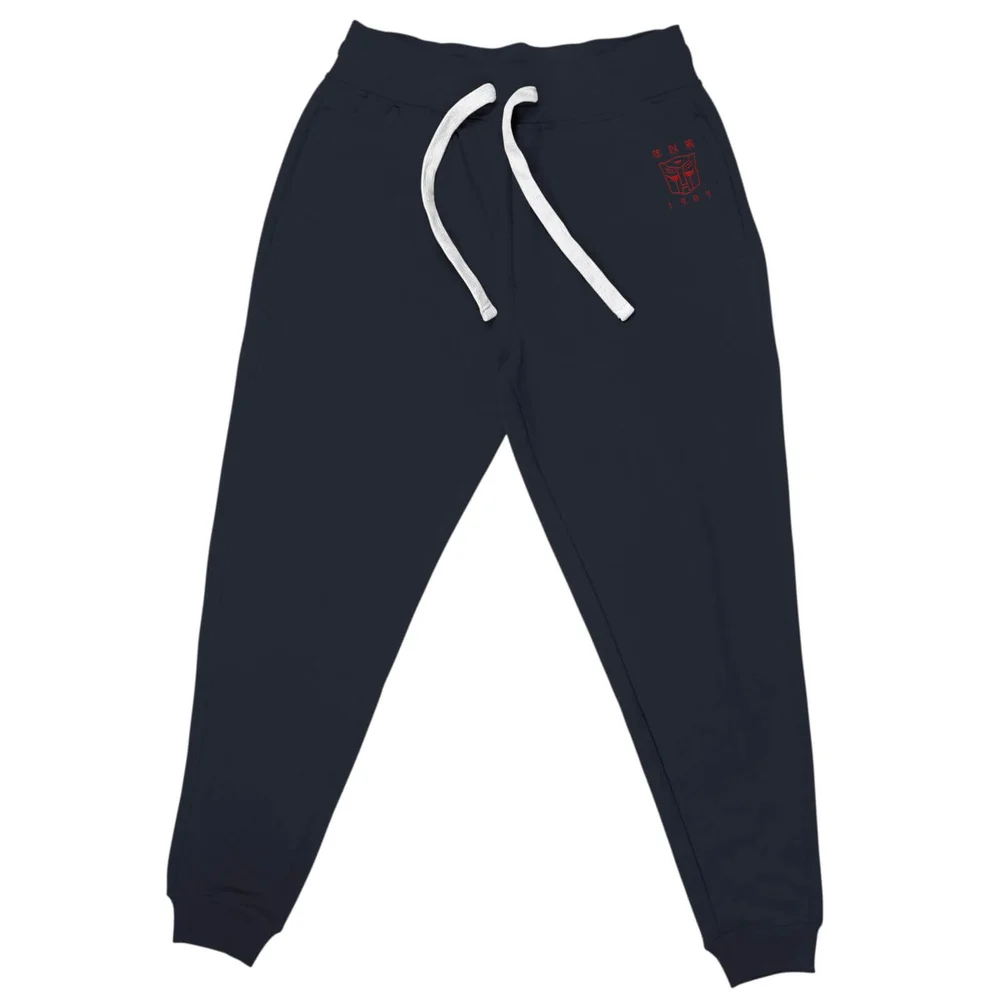 Transformers Autobot Embroidered Unisex Joggers - Navy - S Afbeelding 1