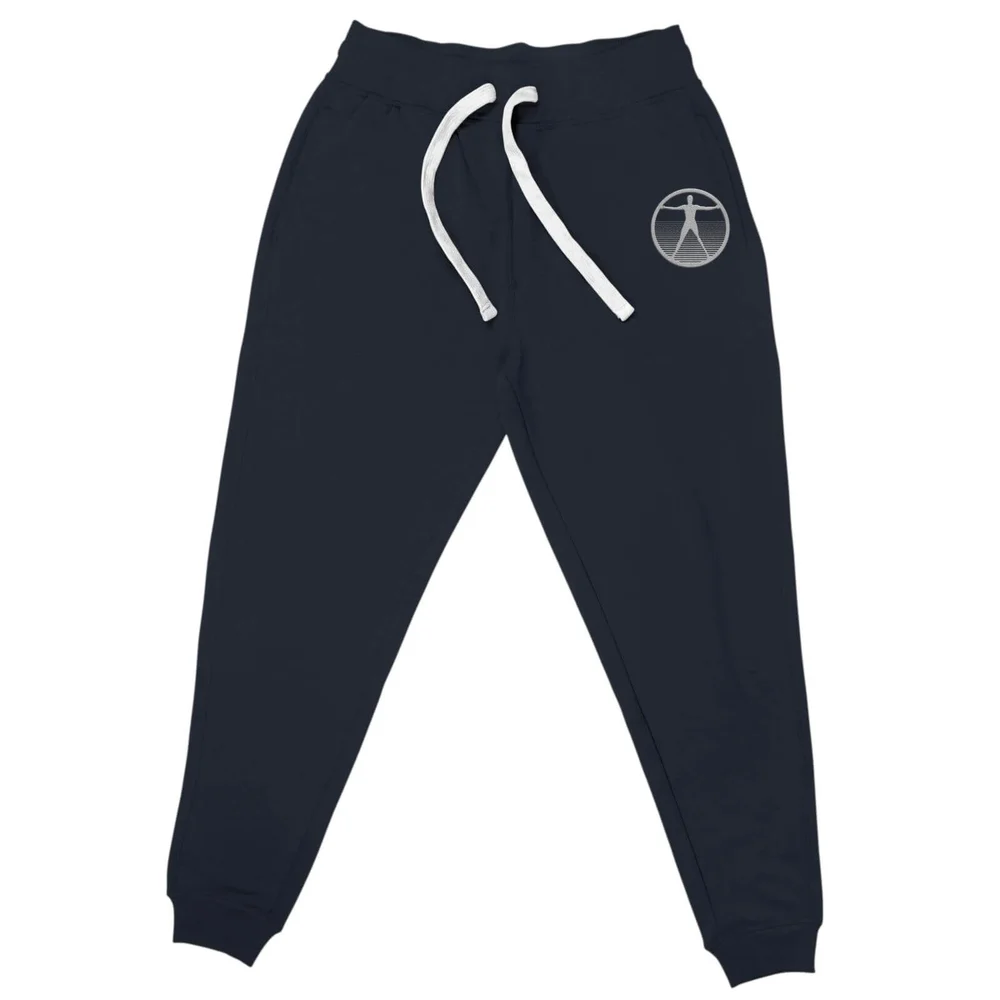 Westworld Logo Embroidered Unisex Joggers - Navy - S Afbeelding 1