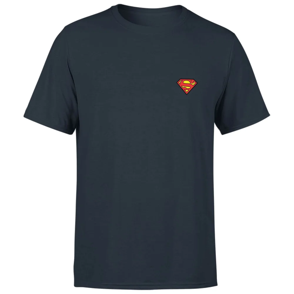 DC Superman Unisex T-Shirt - Navy - S Afbeelding 1