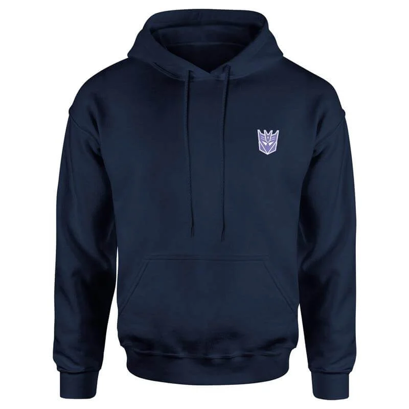 Transformers Decepticons Unisex Hoodie - Navy - S Afbeelding 1