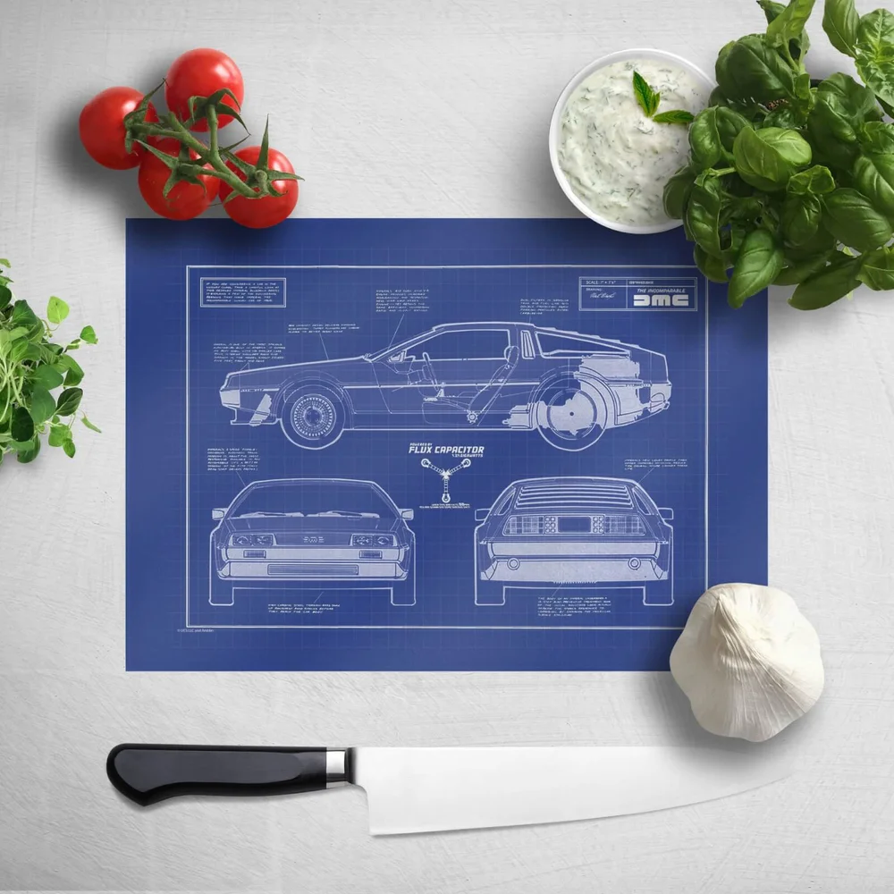 Back To The Future Chopping Board Afbeelding 1