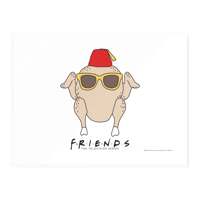 Friends Turkey Chopping Board