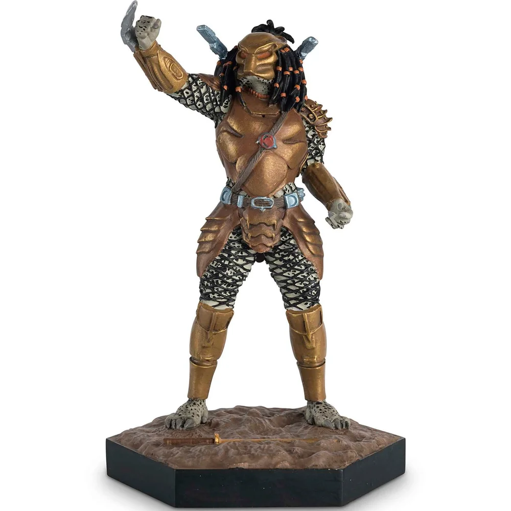 Eaglemoss Collectie - Predator Top-Knot Predator AVP: War Beeldje Afbeelding 1