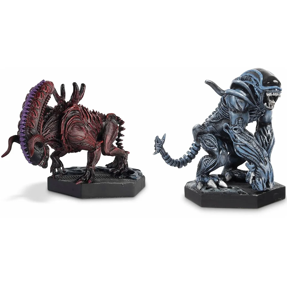 Eaglemoss Figuur Collectie - Buitenaardse Retro Stier & Gorilla Beeldjes Set (2 Pack) Afbeelding 1