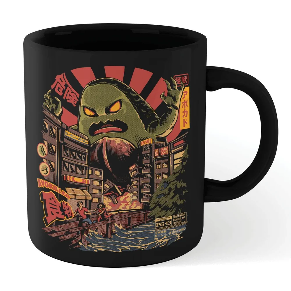 Ilustrata Avokiller Mug - Black Afbeelding 1