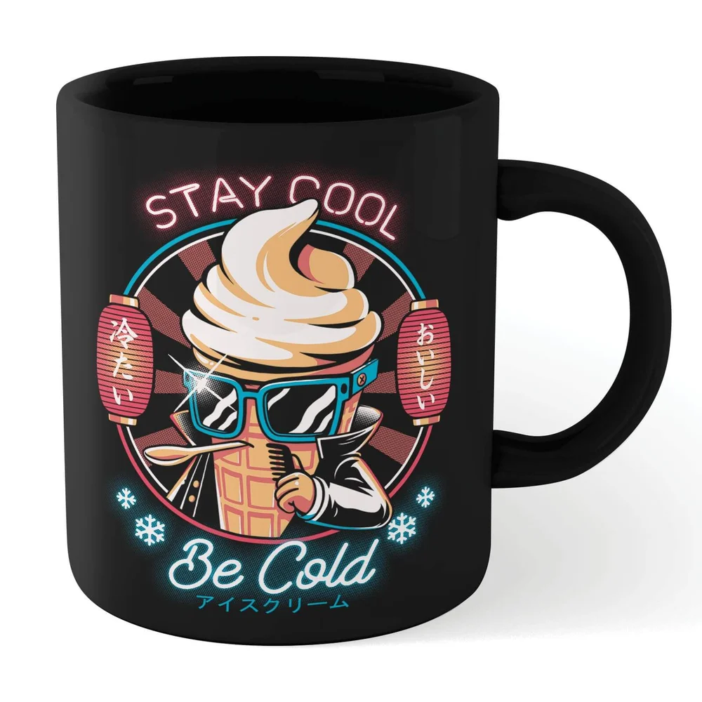 Ilustrata Be Cold Mug - Black Afbeelding 1