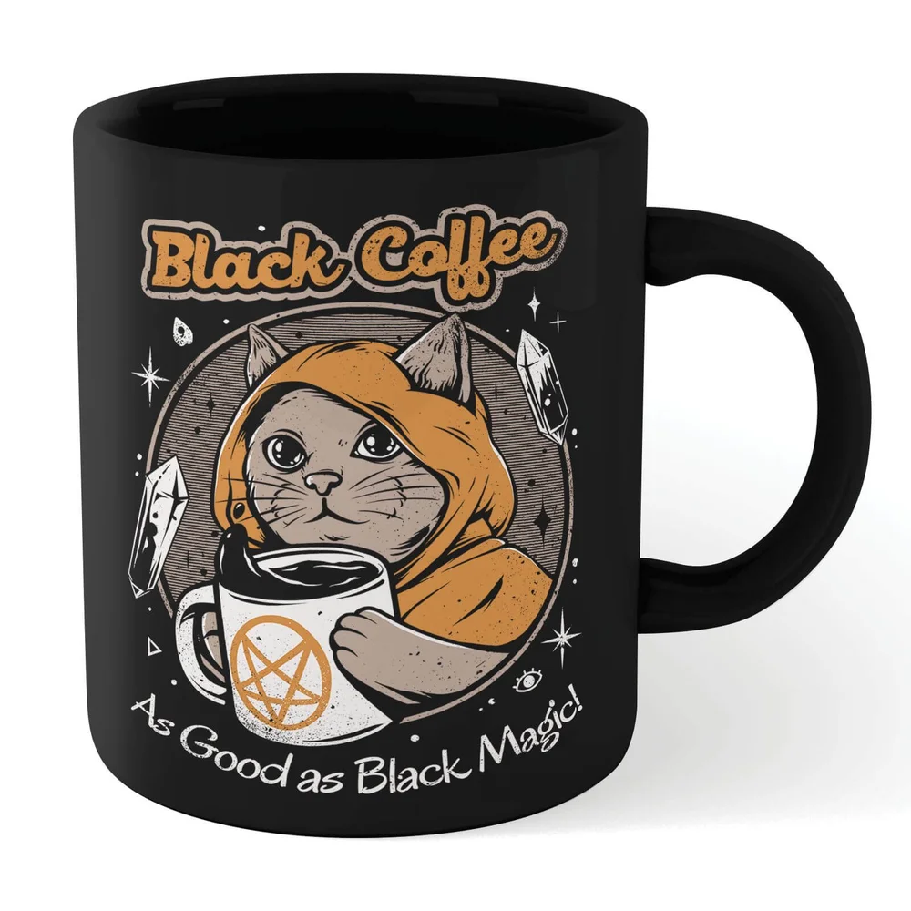 Ilustrata Black Coffee Mug - Black Afbeelding 1
