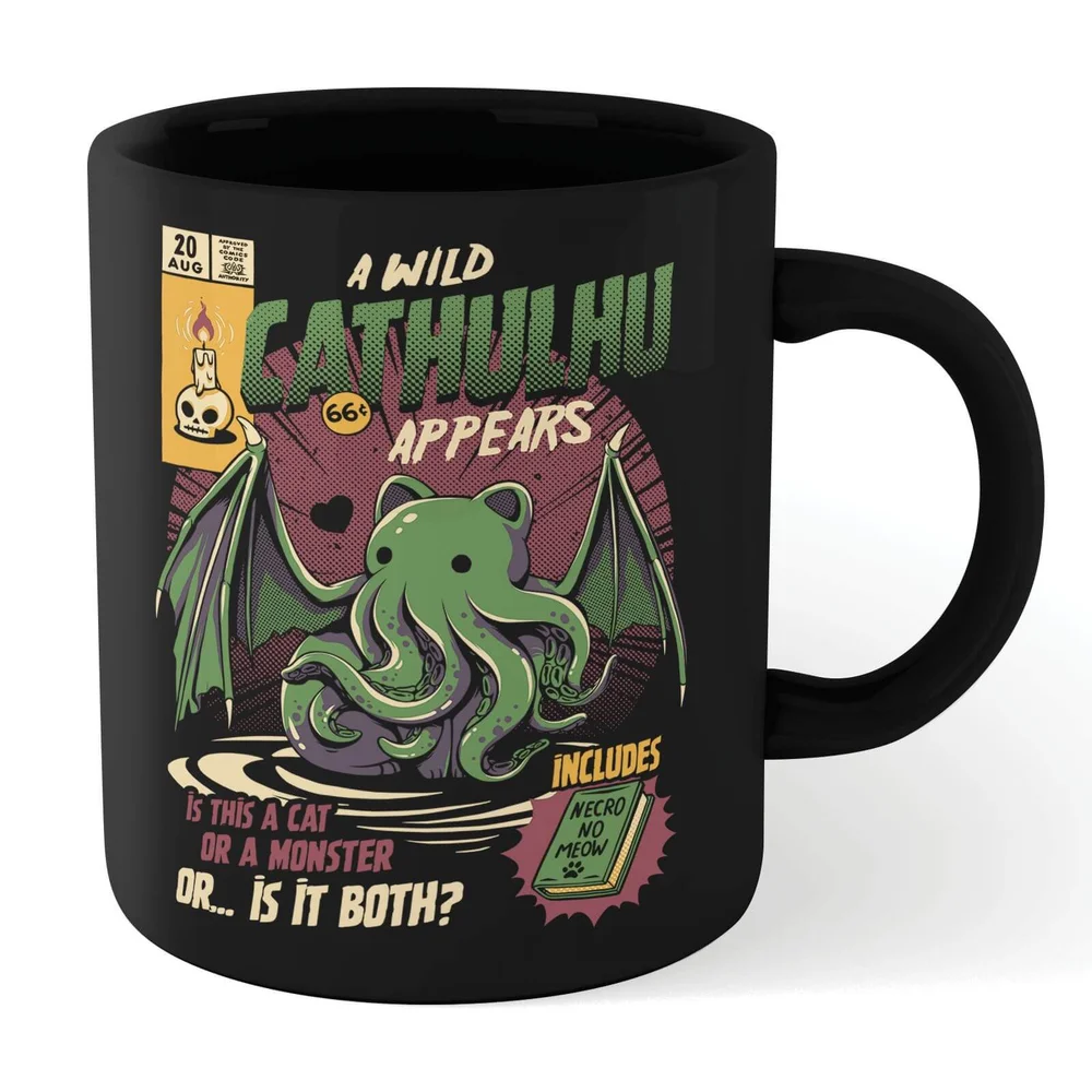 Ilustrata Cathulhu Mug - Black Afbeelding 1